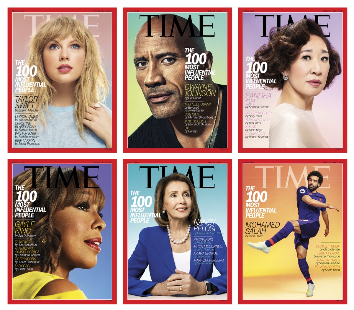 《时代》最新封面：2019时代百大影响力人物 地球日报