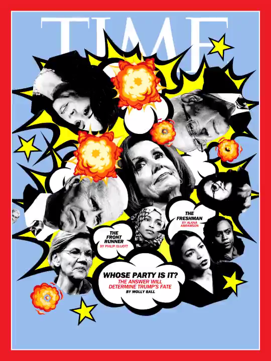 《时代》公布新封面:民主党代表什么? | 地球日报
