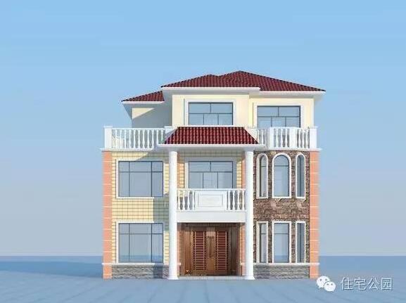 5套20万的自建房户型设计,农村建房新风尚 含平面 财经头条