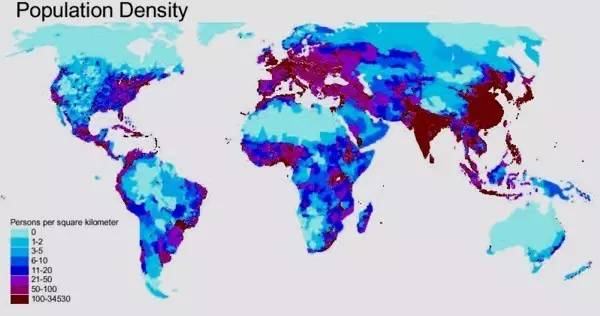亚洲各国首都人口密度_中国与世界各国城市人口密度的比较,趋势和展望(2)