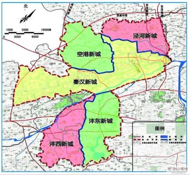 根据这个5个新城所处的位置,产业特点等,给它们赋予了不同发展任务