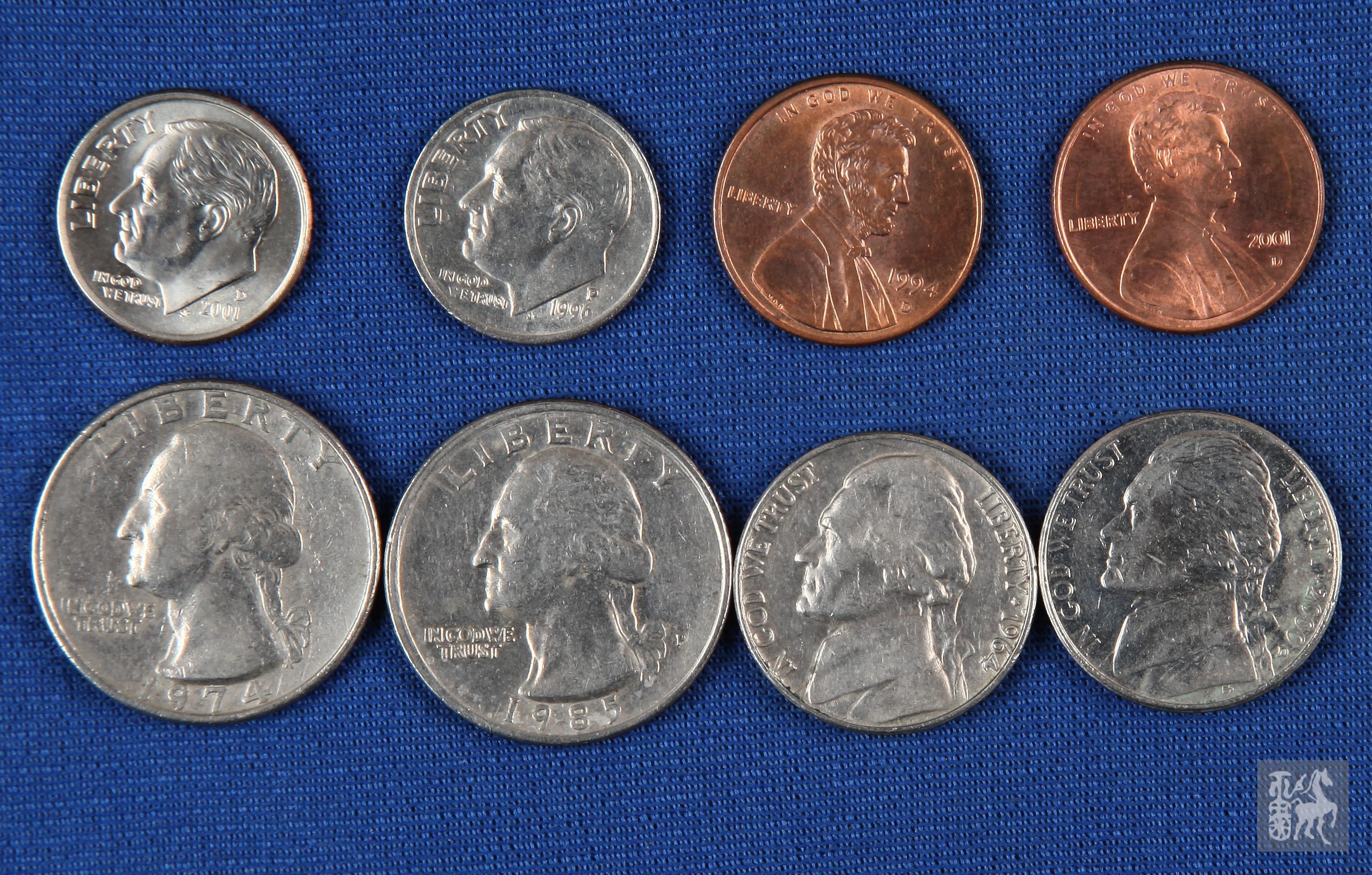 美国硬币面值图片大全及Liberty美国硬币收藏价值 - 聊美国