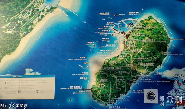 海岛平面图手绘