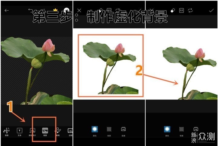 拯救"荷花照"背景乱|教你手机后期虚化背景