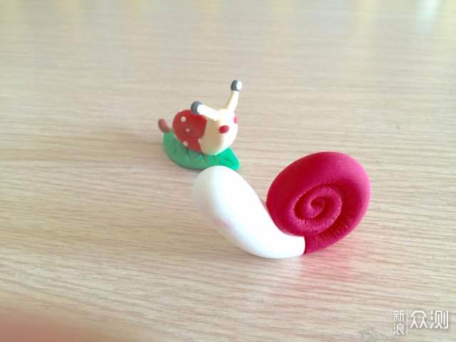 超有爱萌萌小蜗牛粘土制作过程