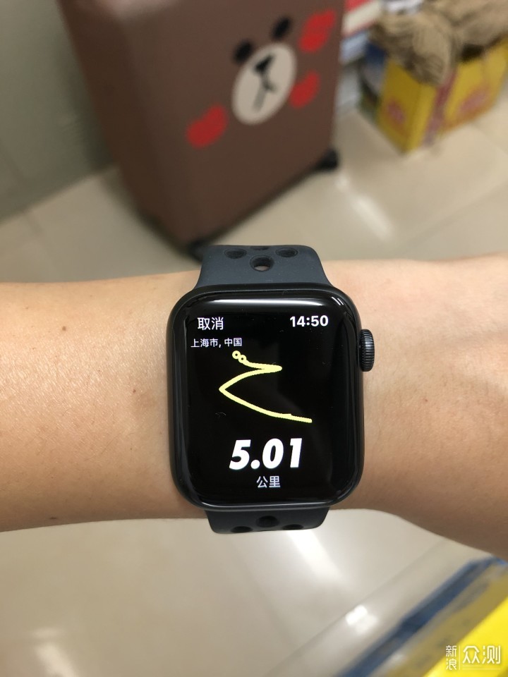 国庆投稿applewatchs5nike40mm蜂窝版