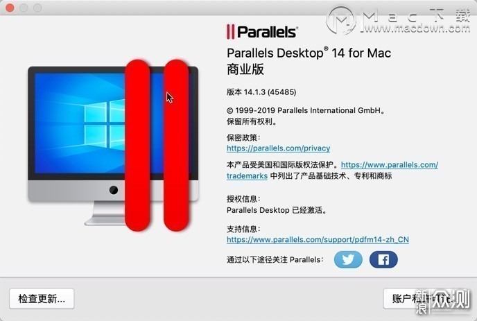 mac mini parallels windows 10