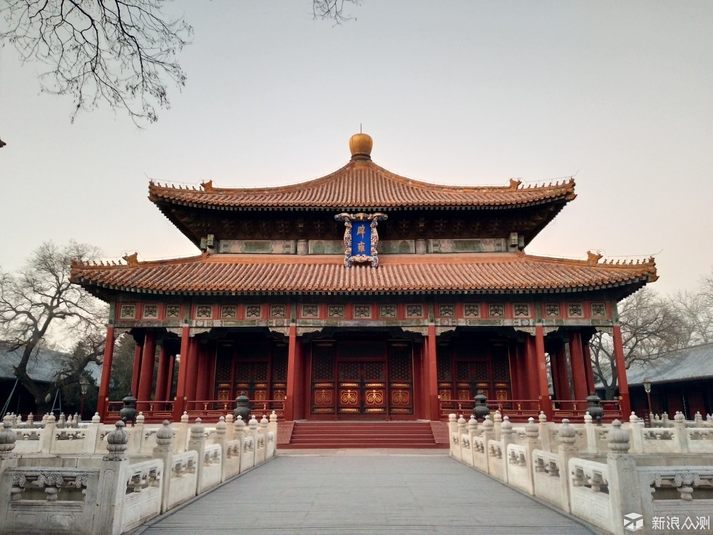 摄于vivo x9 f/2 1/33 iso 226国子监主要建筑,辟雍