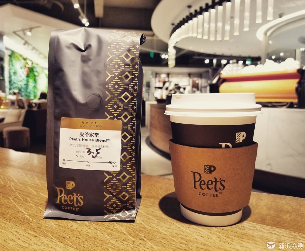 接下来是"星巴克之父"peet"s coffee.