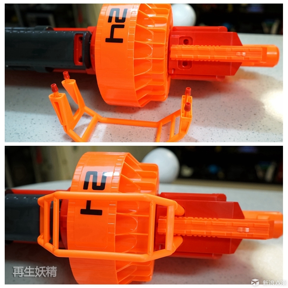 nerfmega超级威力发射器b8086开箱试玩