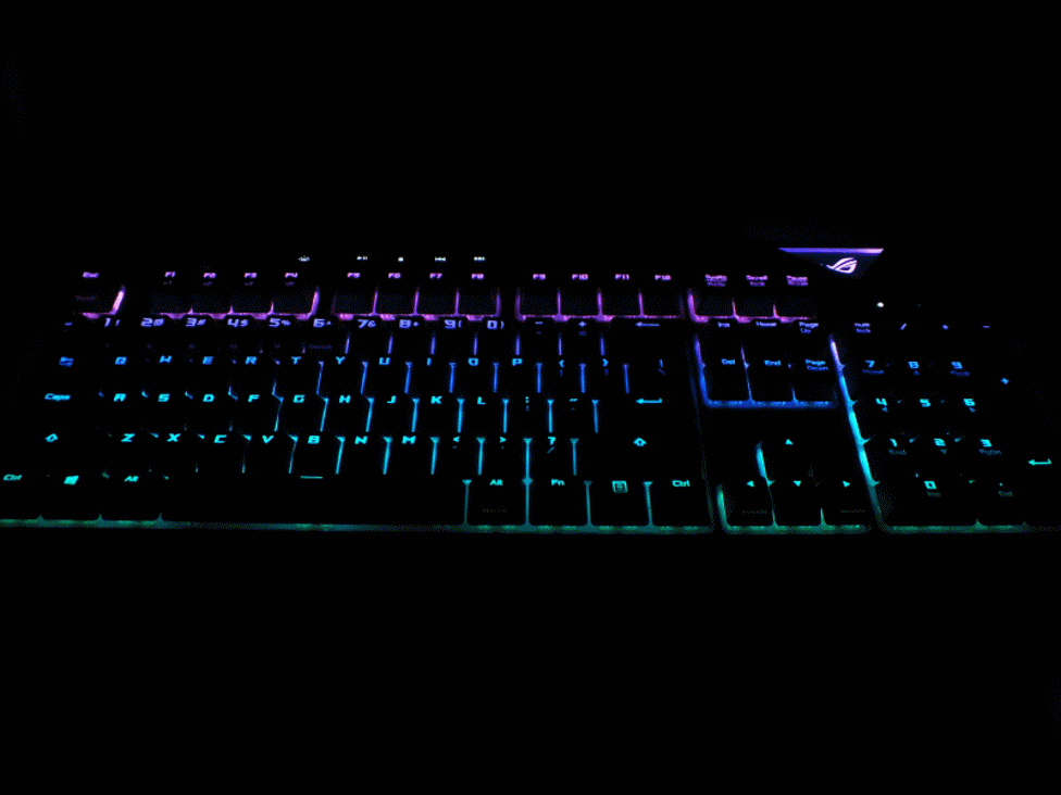 rogstrixflare电竞机械键盘测评