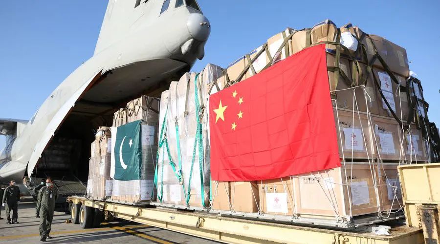 (我国援助巴基斯坦的医疗物资)