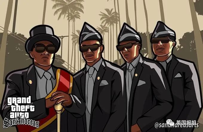 黑人老哥边蹦迪边抬棺材,为啥这个国家的葬礼这么嗨?