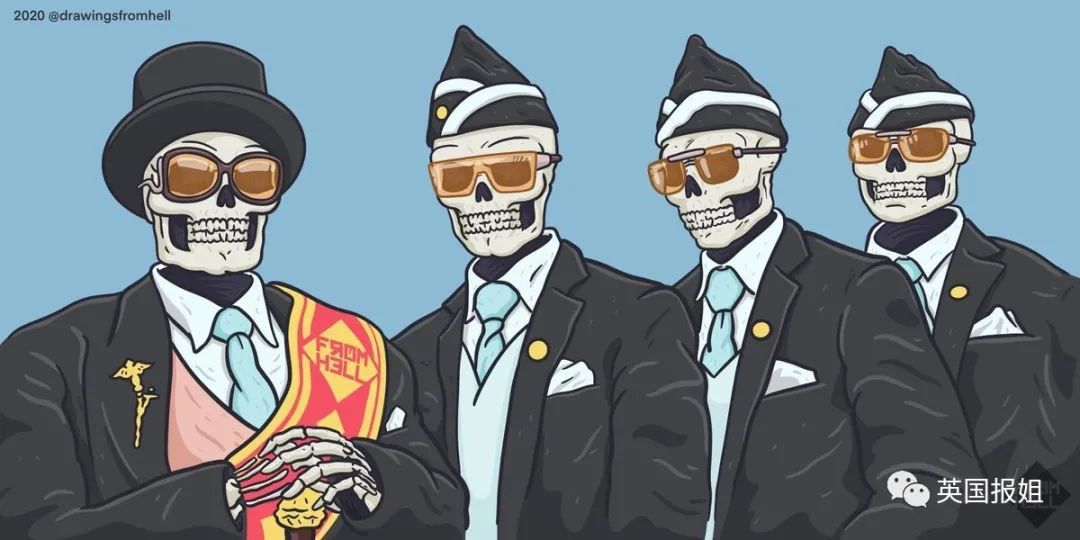 黑人老哥边蹦迪边抬棺材,为啥这个国家的葬礼这么嗨?