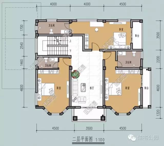关注微信公众号:住宅公园,300套建房图纸免费下载,农村别墅设计指导