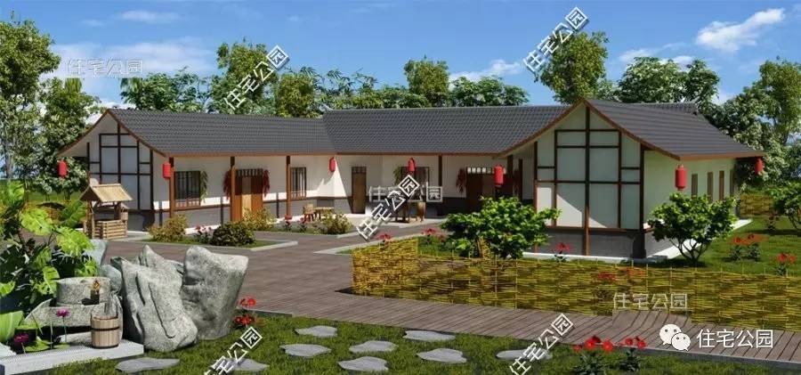 5套接地气的农村三合院,第3套最好看!含图纸