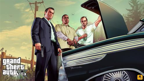 以上兩圖分別是gta5單機任務模式和線上模式的封面你說做不了主機遊戲