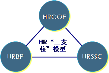 图3-hrm"三支柱"模型人力资源"三支柱"包括coe(center of expertise)