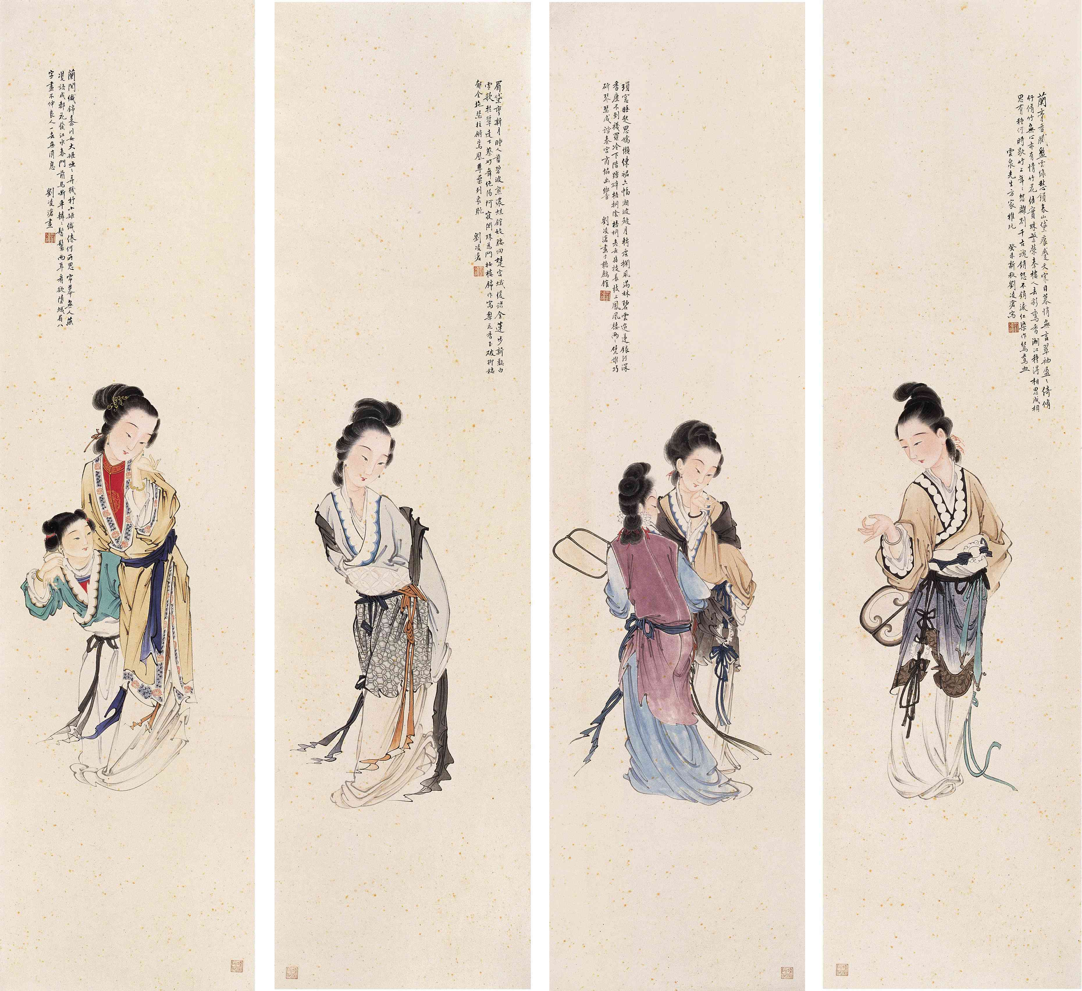 四美图_四美图图片,鉴赏,作品_新浪美术馆_新浪网