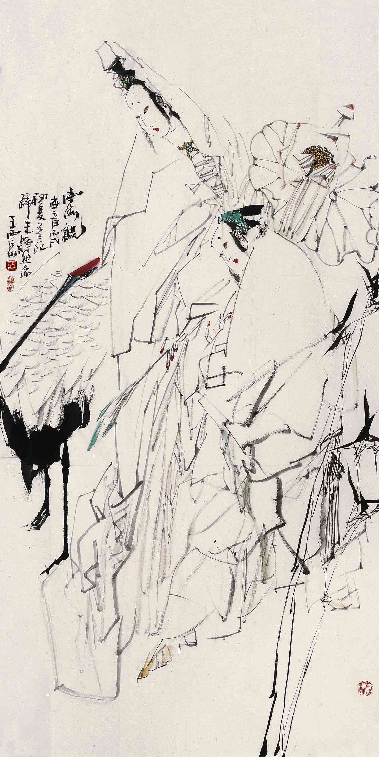 丙戌初夏普陀归来静默斋王西京.