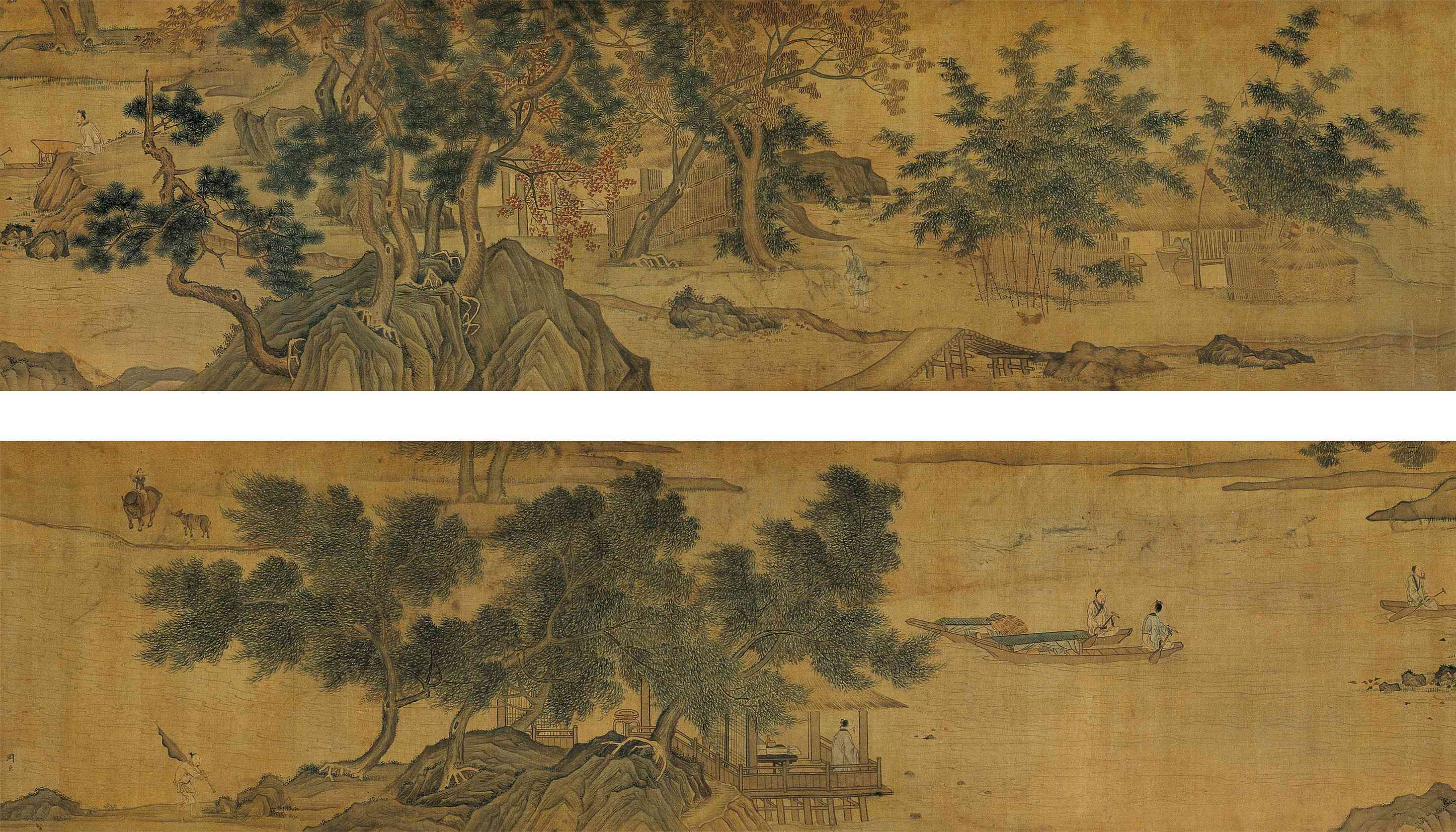 幽居高士图_幽居高士图图片,鉴赏,作品_新浪美术馆_新浪网
