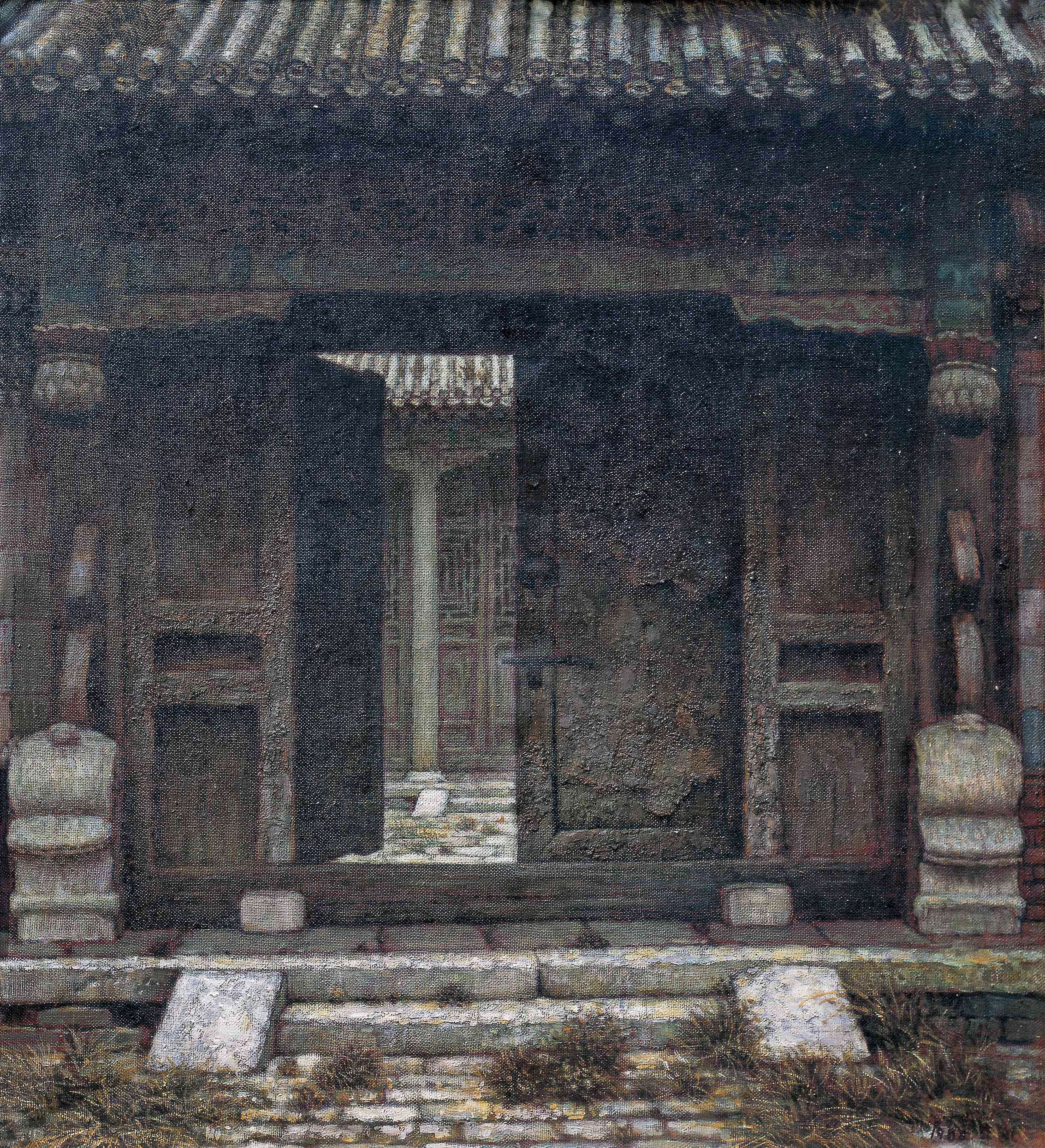 宫门_宫门图片,鉴赏,作品_新浪美术馆_新浪网