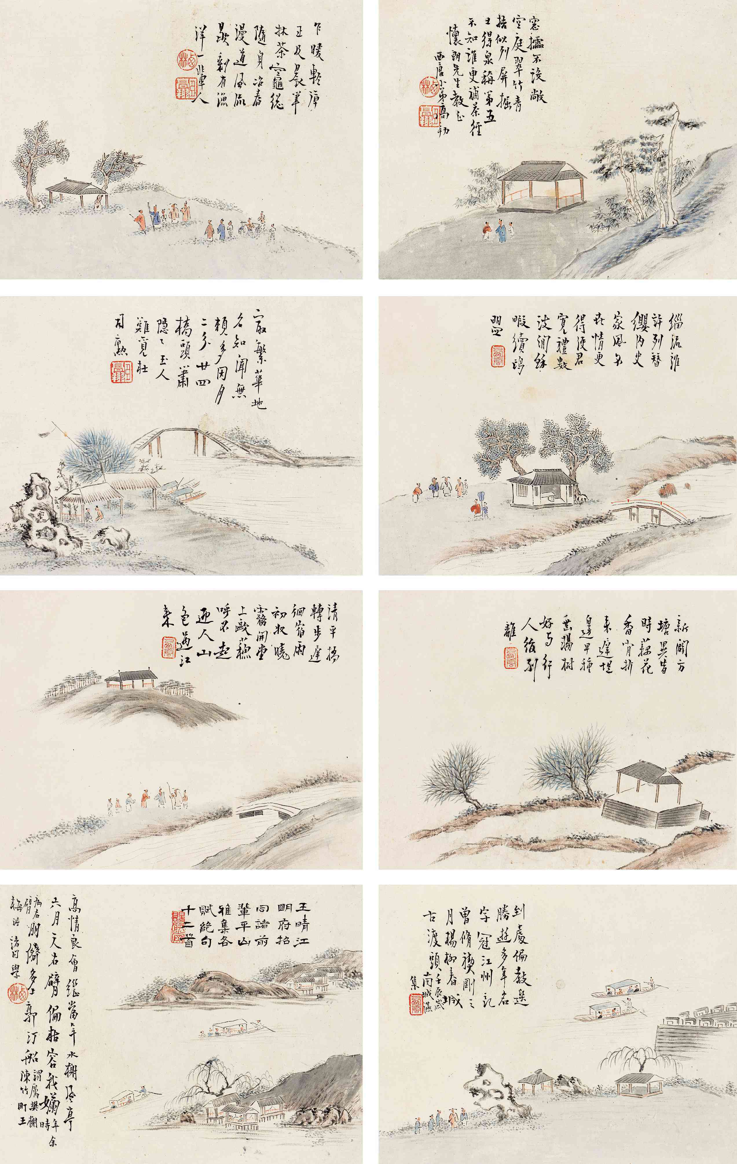平山堂八景册_平山堂八景册图片,鉴赏,作品_新浪美术馆_新浪网