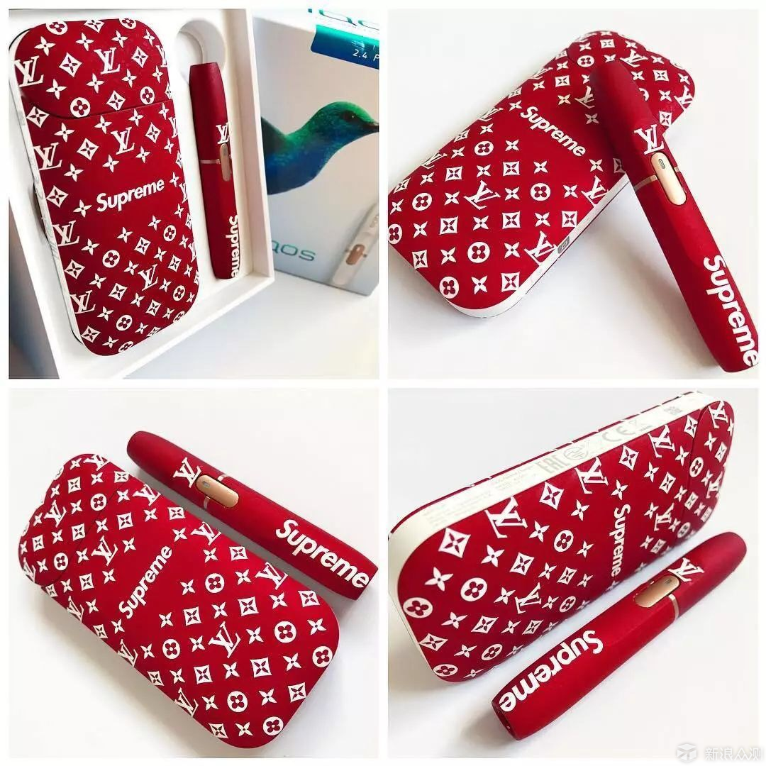 lv×supreme联名贴膜