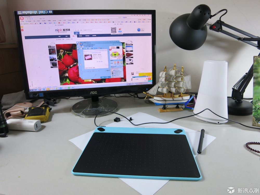 创意点滴记录 WACOM 数位板 CTH690试用评测_试用报告_新浪众测