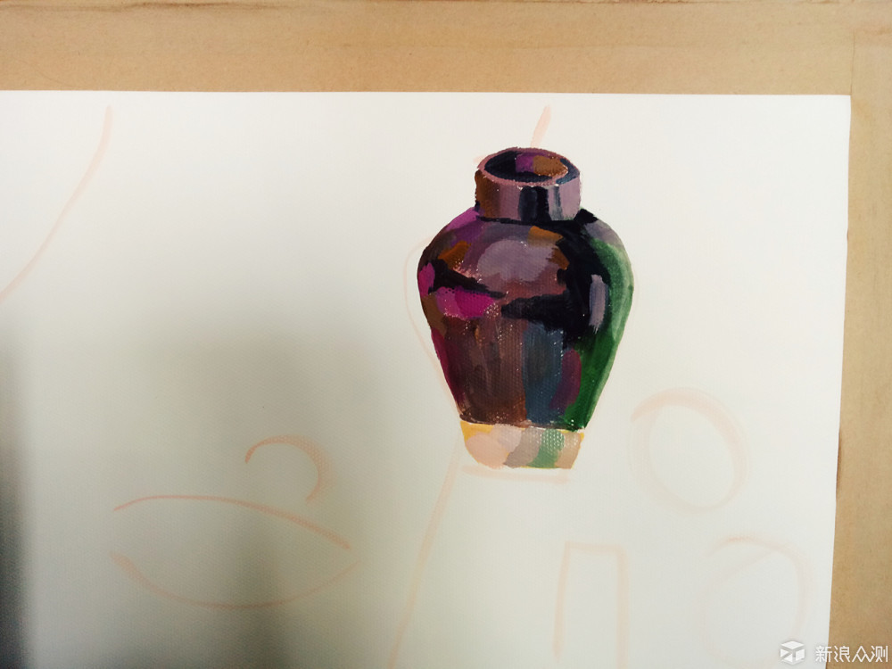 然后,我们再画个罐子.