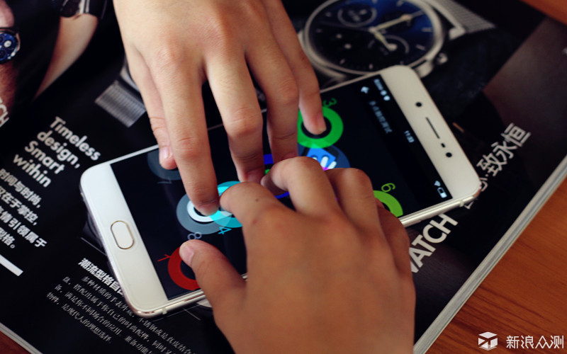 10根手指多点触控测试