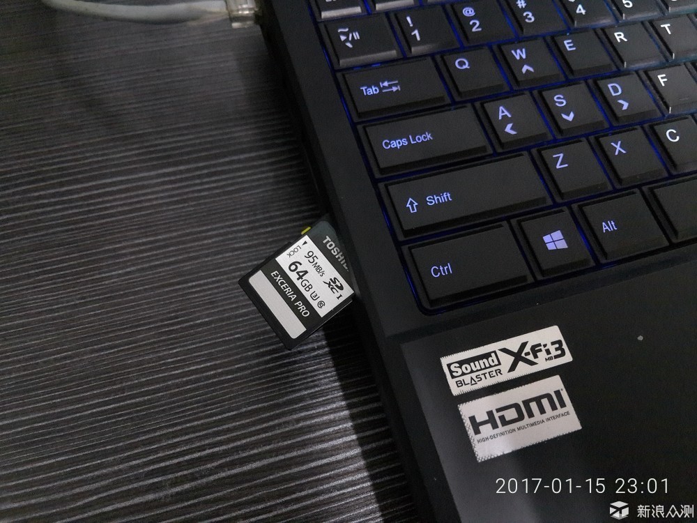 ps:数据测试使用笔记本(x611)自带的3合一读卡器卡槽测试.