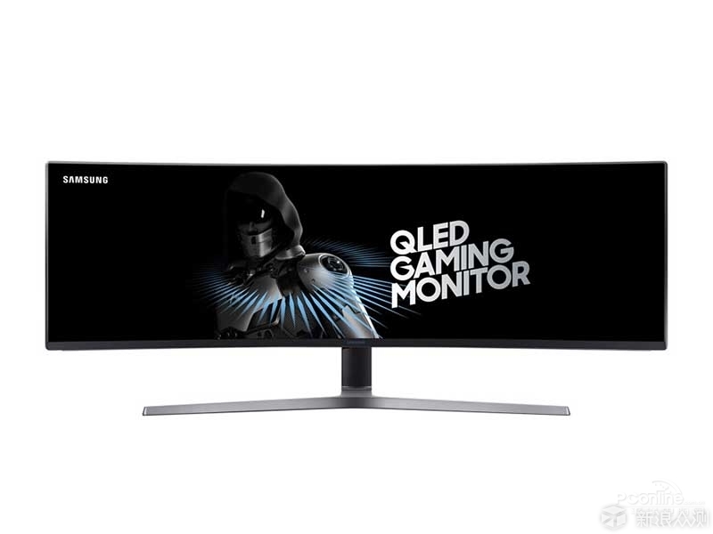 三星c27h711qec曲面三屏体验效果实拍