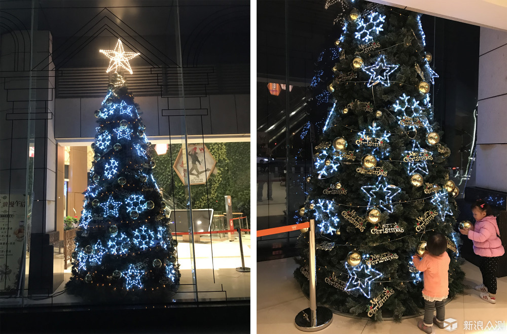 圣诞树上挂满星星 小孩最爱