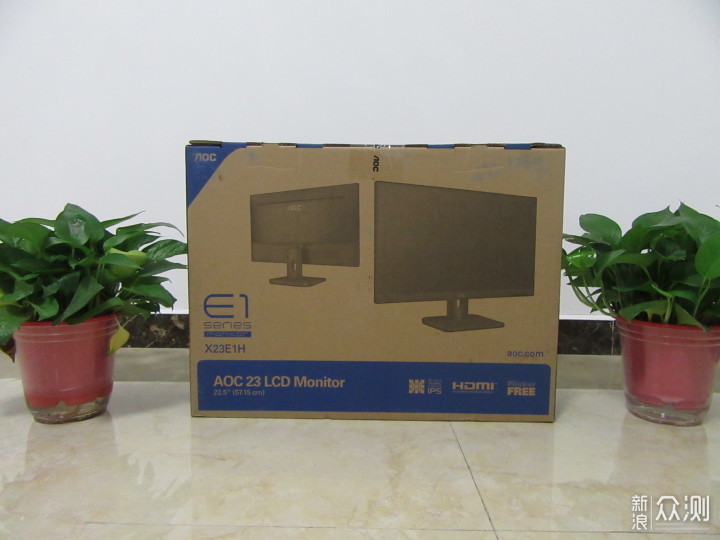 办公利器aocx23e1h1610显示器体验